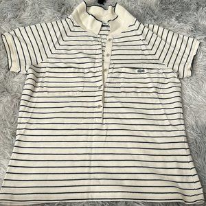 Lacoste 5 button front shirt size 38